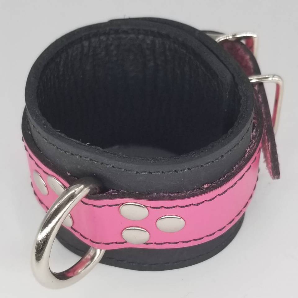 2-Tone Leather Wrist + Ankle Restraints